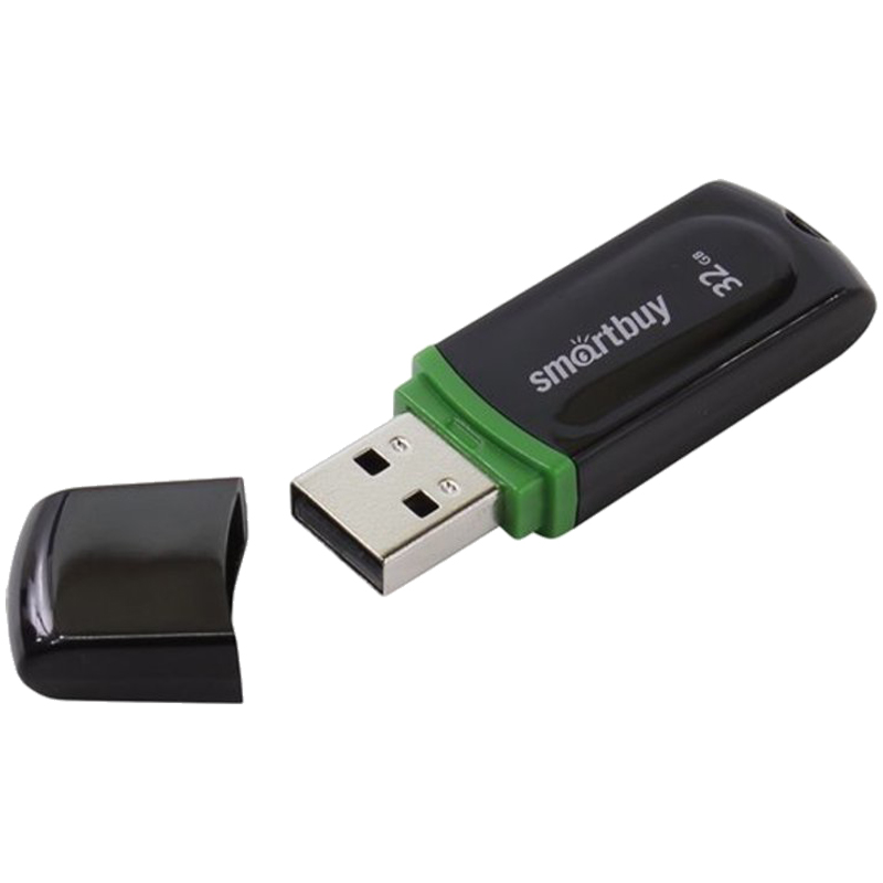 Память Smart Buy "Paean"  32GB, USB 2.0 Flash Drive, черный оптом