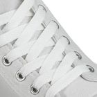 Шнурки для обуви плоские, 8 мм, 90 см, цвет белый оптом
