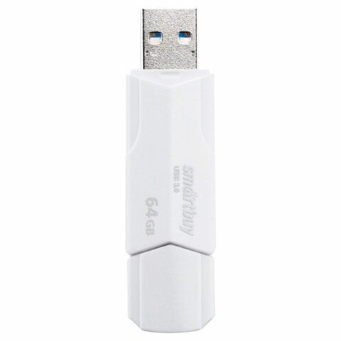 - 64 GB SMARTBUY Clue, USB 2.0, , SB64GBCLU-W 