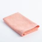 Полотенце махровое «Экономь и Я» 30х30 см, цвет бордо оптом