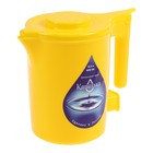 Чайник электрический "Капелька", пластик, 0.5 л, 600 Вт, желтый оптом