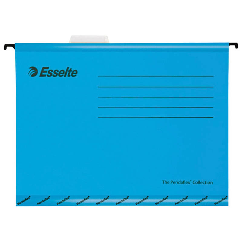 Подвесная папка Esselte "Pendaflex Standart", А4, картон, 205г/м2, синяя оптом