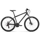 Велосипед 27,5" Forward Sporting 2.2 disc, цвет темно-серый/черный, размер 17" оптом