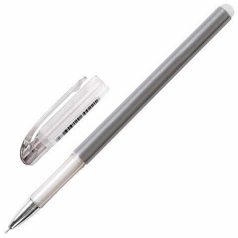 Ручка стираемая гелевая STAFF "College" EGP-664, ЧЕРНАЯ, игольчатый узел 0,5 мм, линия письма 0,38 мм, 143665 оптом