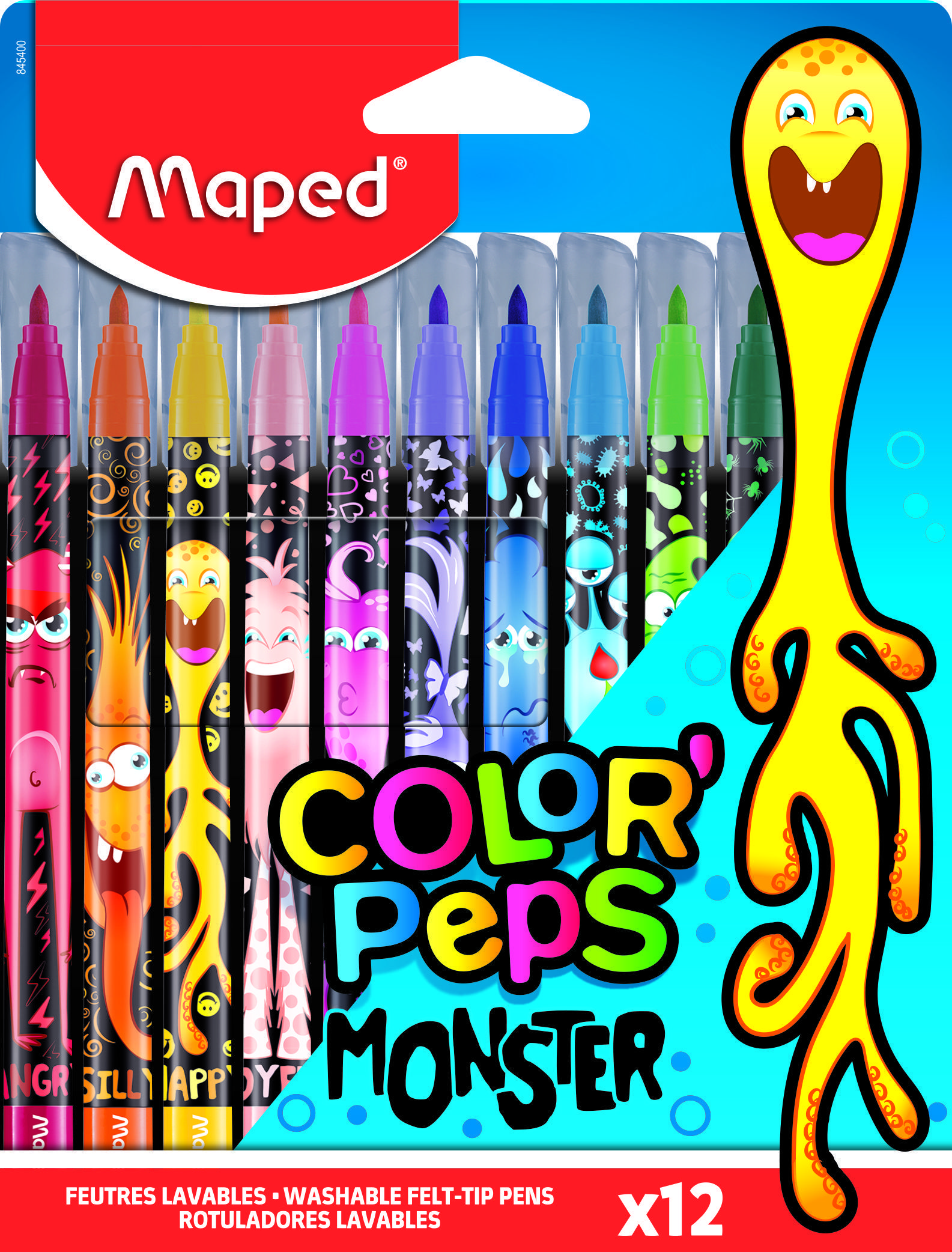 MAPED COLOR'PEPS MONSTER    ,   , , ,   , 12  
