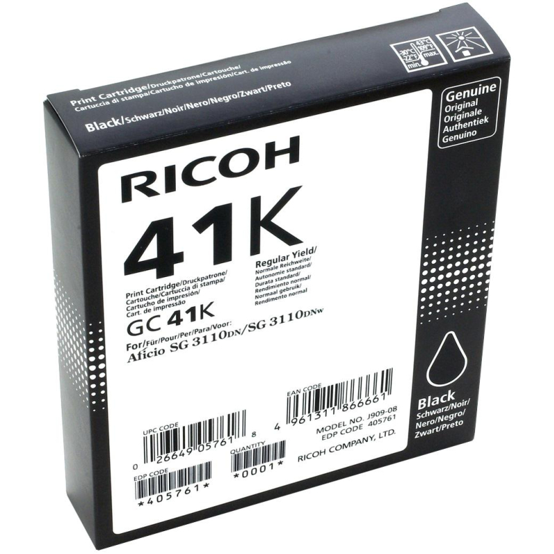   Ricoh GC41K .  Aficio 3110DN (405761) 