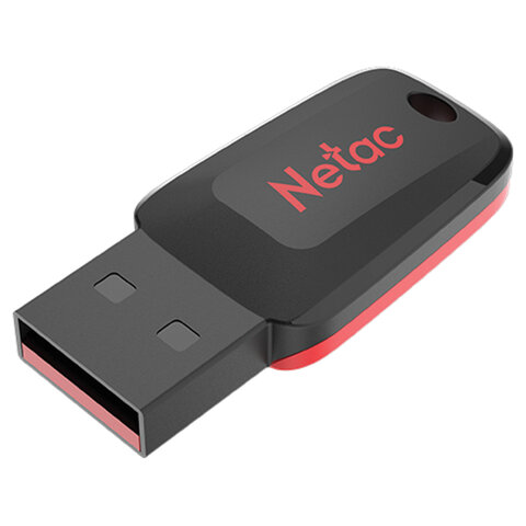 Флеш-диск 16GB NETAC U197, USB 2.0, черный, NT03U197N-016G-20BK оптом
