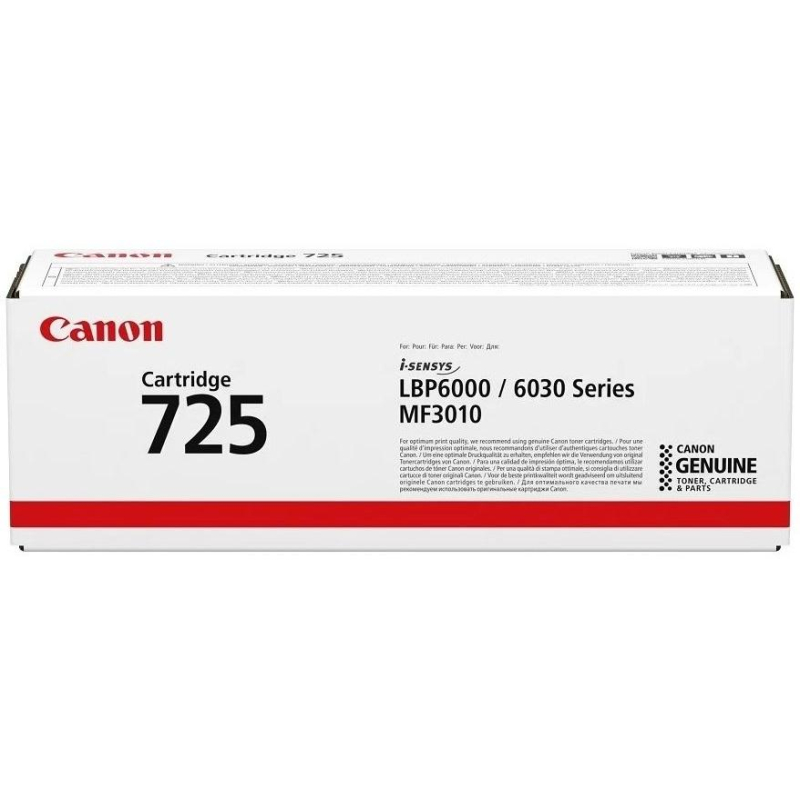   Canon Cartridge 725 (3484B002/3484B005) .  LBP-6000 