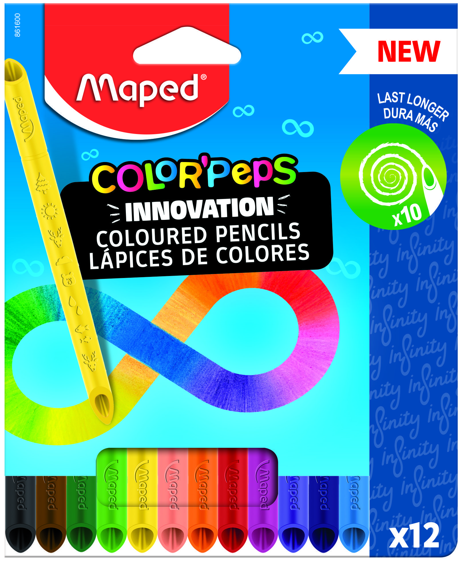    MAPED COLOR'PEPS INFINITY 12  