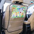 Защитная накидка на спинку сидения автомобиля, 60х40, "Радуга", ПВХ оптом