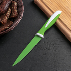Нож кухонный с антиналипающим покрытием "Симпл" лезвие 13 см, цвета МИКС оптом