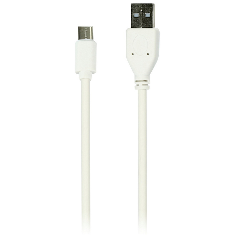 Кабель Smartbuy iK-3112, USB2.0 (A) - Type C, 2A output, 1м, белый, белый оптом