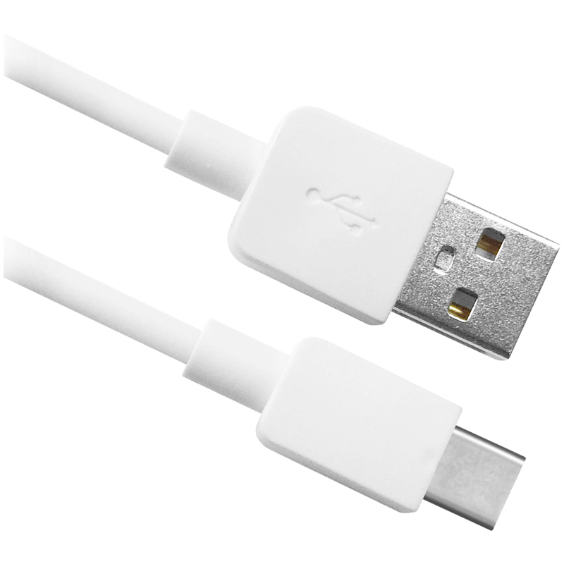 Кабель Defender USB08-01C USB(AM) - C Type, 2.1A output, 1m, белый оптом