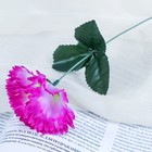 Цветы искусственные "Гвоздика 25 см, сиреневая оптом