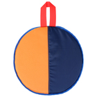 Ледянка, d=33 см, h=10 мм, цвет оранжевый/синий оптом