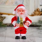 Дед Мороз "С ёлкой и подарками" 16 см, микс оптом