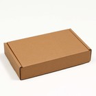 Коробка самосборная, бурая, 26,5 x 16,5 x 5 см оптом
