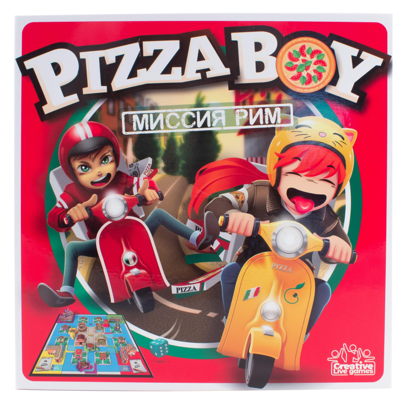 Настольная игра YWOW GAMES Pizza Boy Пицца Бой 1900013 оптом
