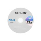 Диск CD-R SONNEN, 52x, 700 Мб, конверт, 1 шт оптом