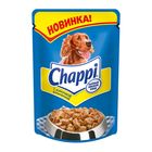Влажный корм Chappi "Аппетитная курочка" для собак, пауч, 100 г оптом