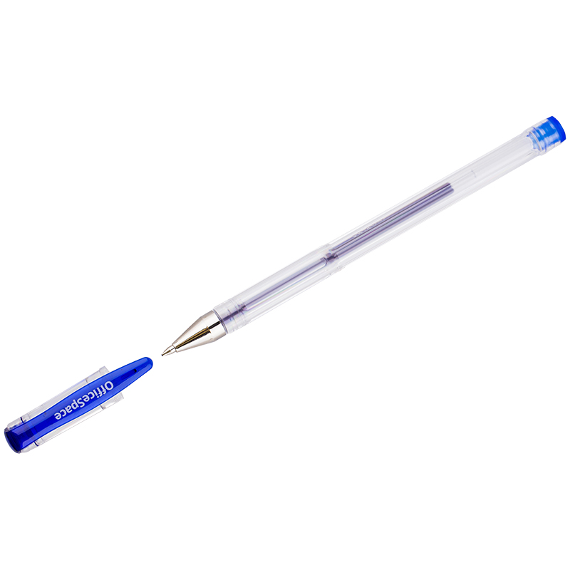 Ручка гелевая OfficeSpace синяя, 0,5мм оптом