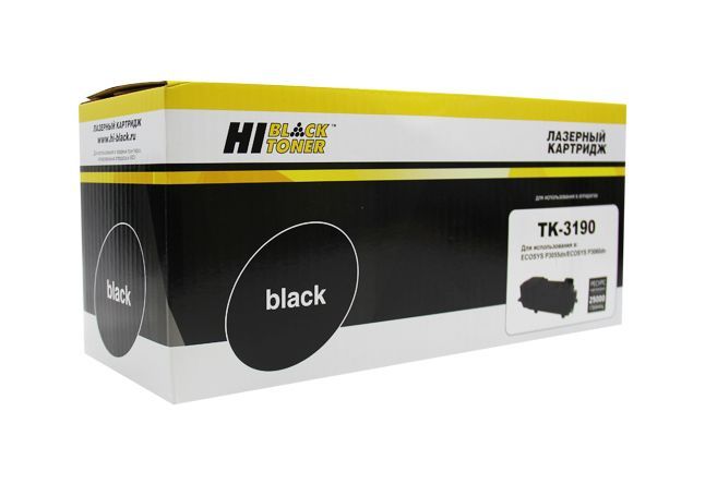 - Hi-Black HB-TK-3190  Kyocera P3055dn/P3060dn, 25K,   