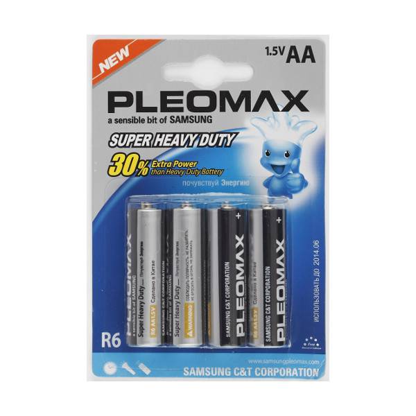 Батарейка PLEOMAX AA солевая 1,5 V оптом