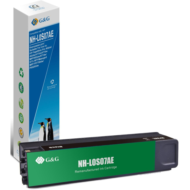   G&G L0S07AE .  HP PageWide Pro 452dn/452dw/477dn 
