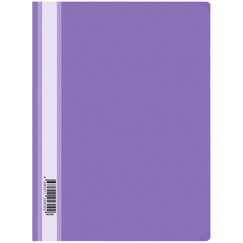 Папка-скоросшиватель пластик. OfficeSpace А4, 160мкм, фиолетовая с прозр. верхом оптом