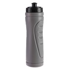 Бутылка для воды 750 мл «Классика», велосипедная, пластик HDPE, серая, 7.5х25.5 см оптом