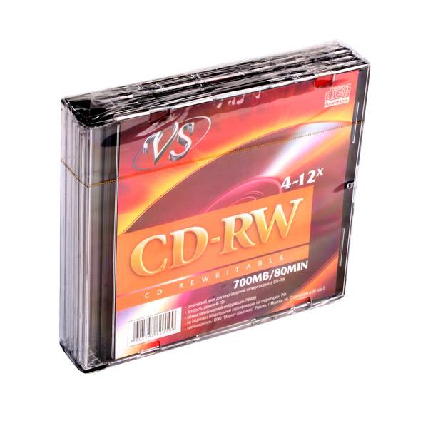  CD-RW VS 700  4-12 slim 