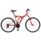 Велосипед 26" Bravo Rock, 2020, цвет красный/черный/белый, размер 20