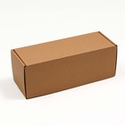 Коробка самосборная, бурая, 27 х 10 х 10 см оптом