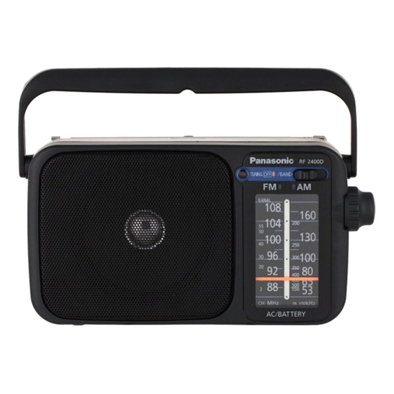 Радиоприемник Panasonic RF-2400DEE-K, цифровой, черный оптом