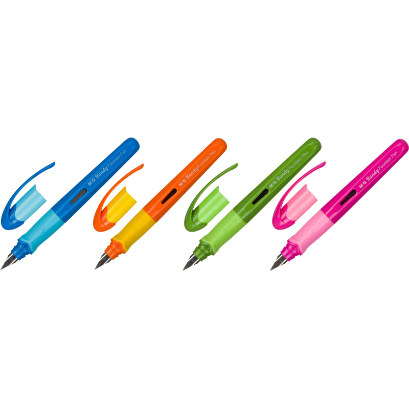 Ручка перьевая M&G c резиновой манжет, без картр, в ассAFPV4372004278C оптом