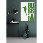 Постер «Россия и футбол», А4 21 х 29 см оптом